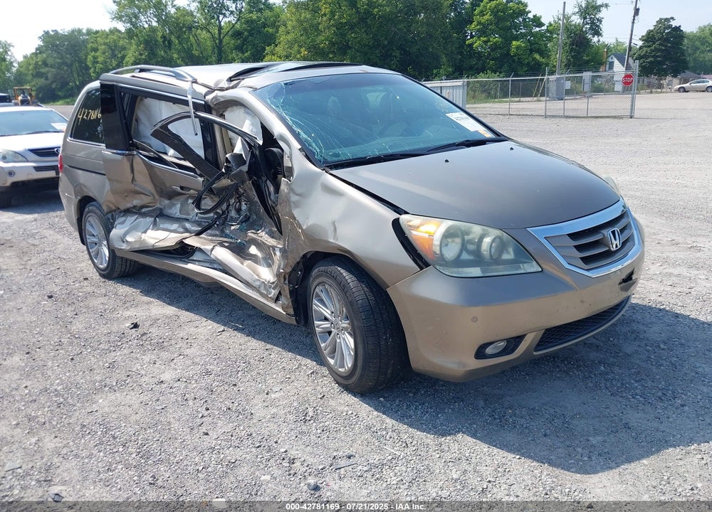 2008 HONDA ODYSSEY TOURING VIN: 5FNRL38858B097302