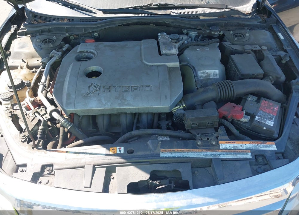 2012 FORD FUSION HYBRID VIN: 3FADP0L3XCR408261
