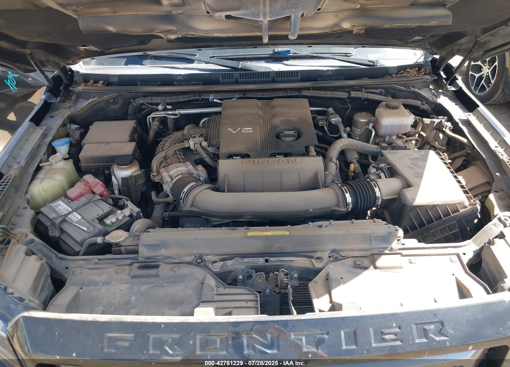 2022 NISSAN FRONTIER VIN: 1N6ED1CL4NN664587