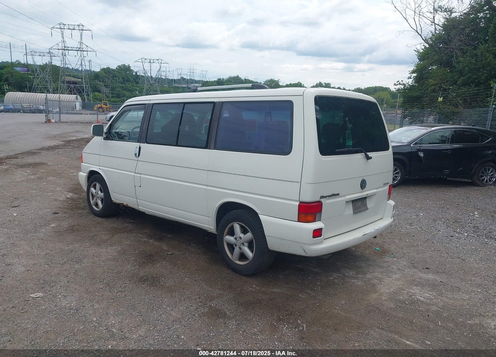 2002 VOLKSWAGEN EUROVAN GLS VIN: WV2KB47052H026745
