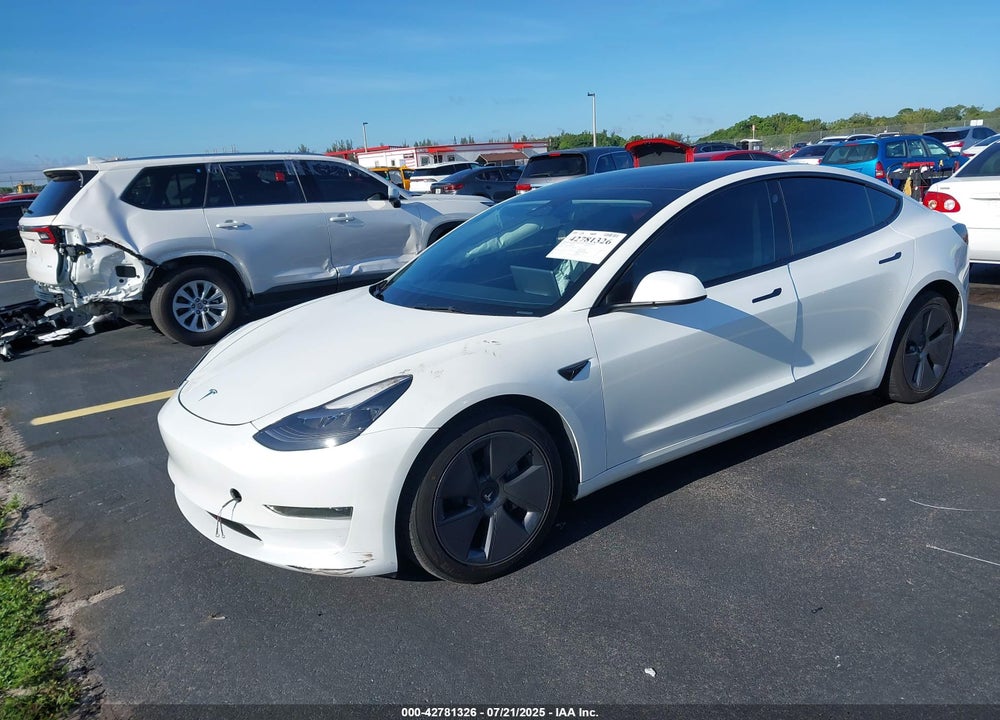 2023 TESLA MODEL 3 REAR-WHEEL DRIVE VIN: 5YJ3E1EA1PF516997