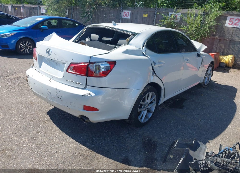 2013 LEXUS IS250 VIN: JTHCF5C26D5063634