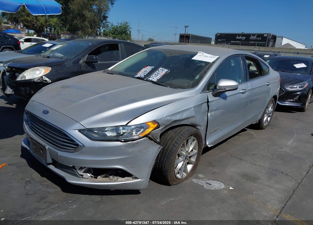 2017 FORD FUSION HYBRID VIN: 3FA6P0LU9HR218007