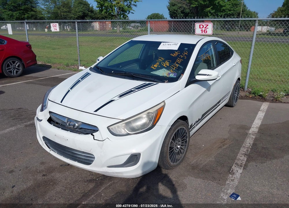 2016 HYUNDAI ACCENT VIN: KMHCT4AE0GU011469