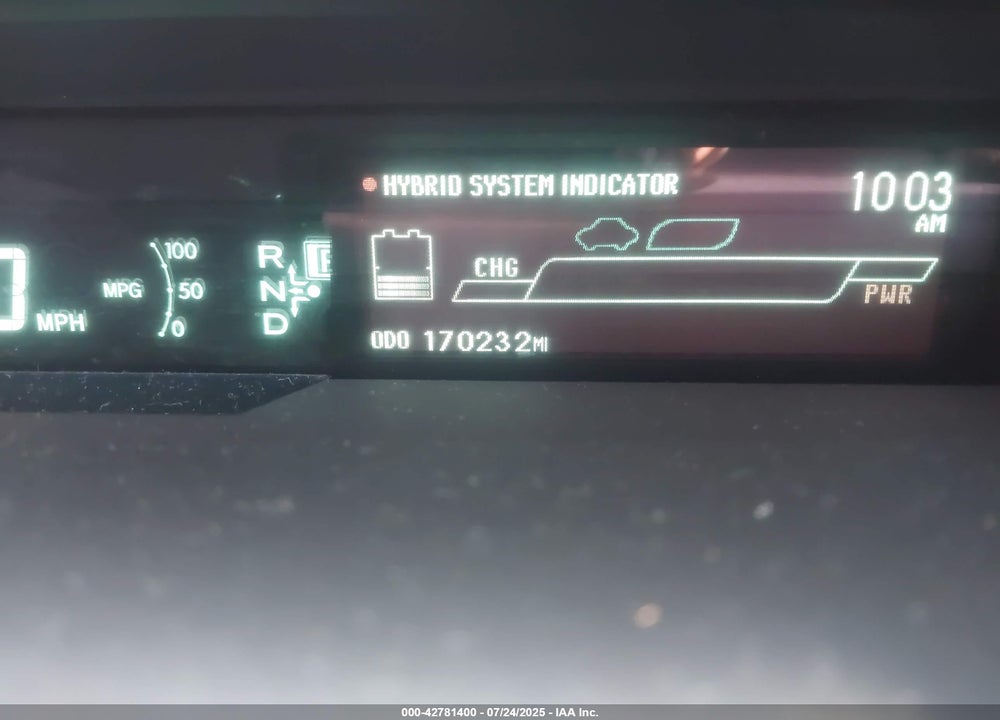 2015 TOYOTA PRIUS VIN: JTDKN3DU0F1986593