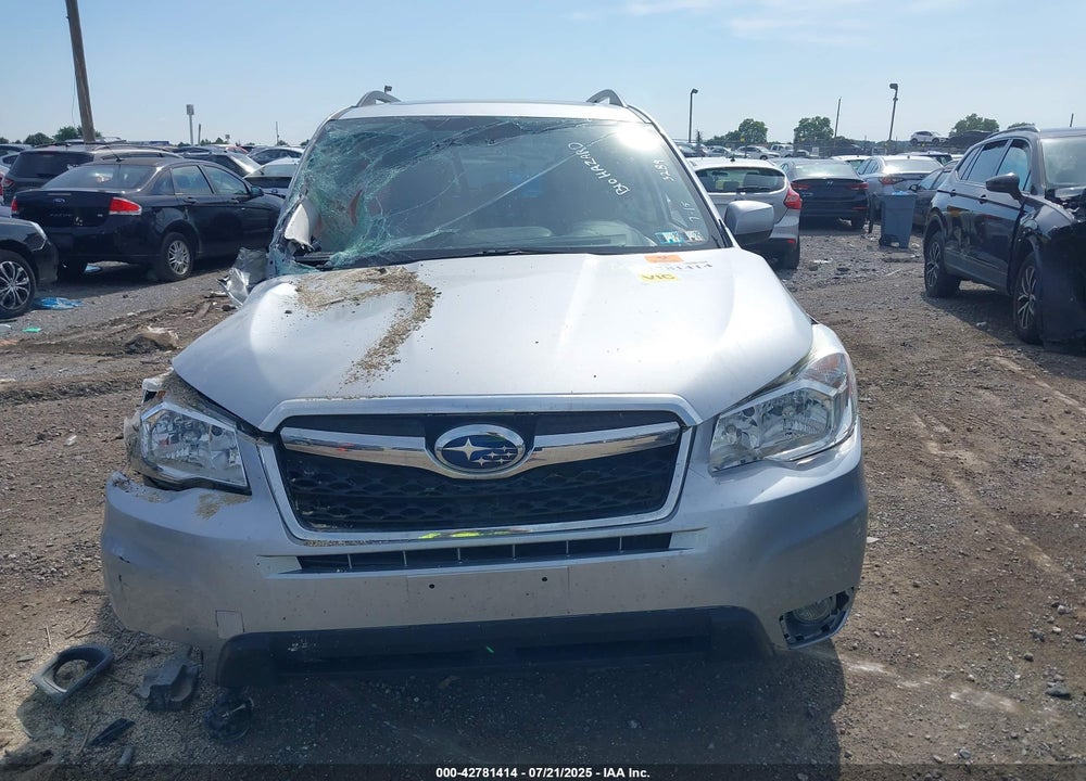 2016 SUBARU FORESTER VIN: JF2SJARCXGH483289