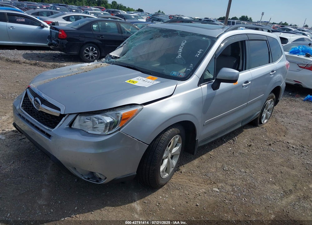 2016 SUBARU FORESTER VIN: JF2SJARCXGH483289