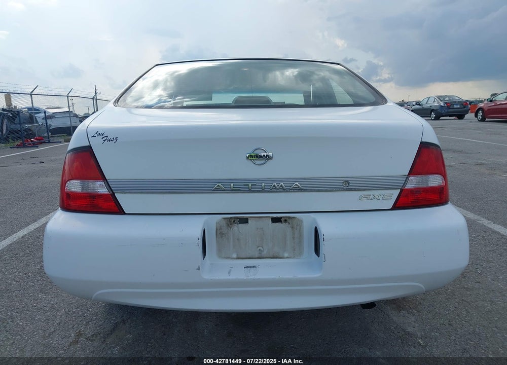 2000 NISSAN ALTIMA GLE/GXE/SE/XE VIN: 1N4DL01DXYC196622