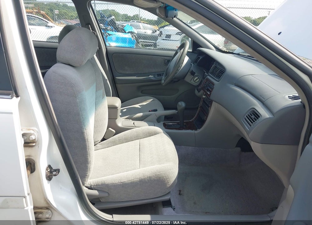 2000 NISSAN ALTIMA GLE/GXE/SE/XE VIN: 1N4DL01DXYC196622