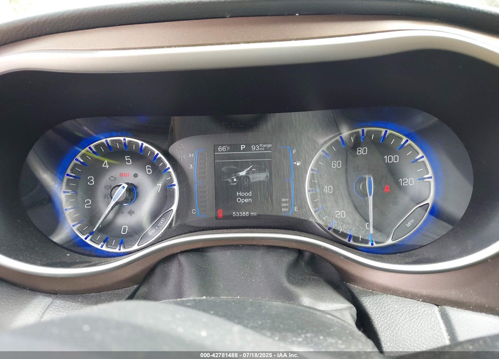 2017 CHRYSLER PACIFICA TOURING L VIN: 2C4RC1BG6HR729703