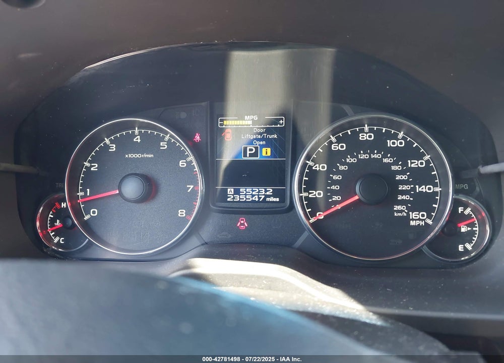 2014 SUBARU LEGACY VIN: 4S3BMDL62E2015857