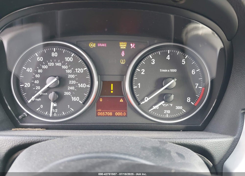 2007 BMW 328I VIN: WBAWB33537PU87223