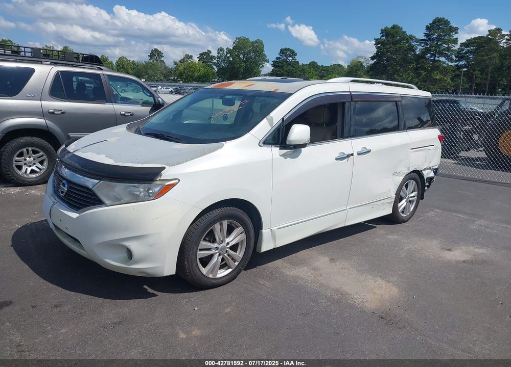 2011 NISSAN QUEST LE VIN: JN8AE2KP2B9005621