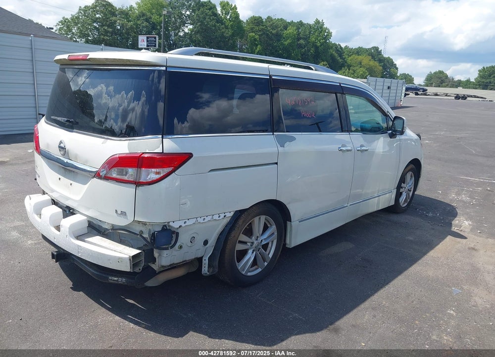 2011 NISSAN QUEST LE VIN: JN8AE2KP2B9005621