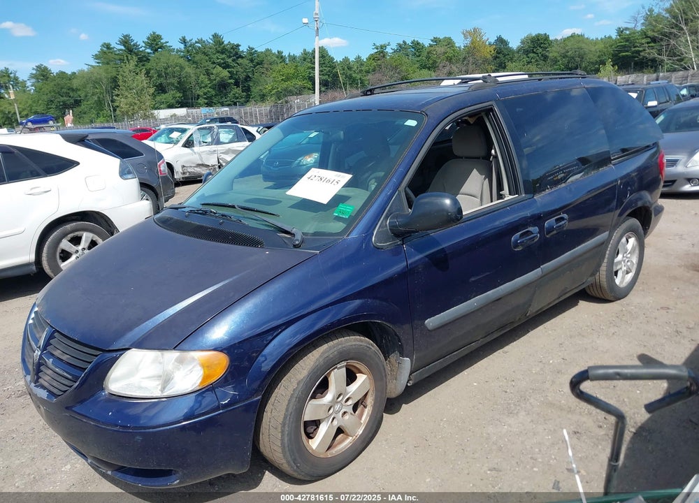 2005 DODGE CARAVAN SXT VIN: 1D4GP45R15B428358