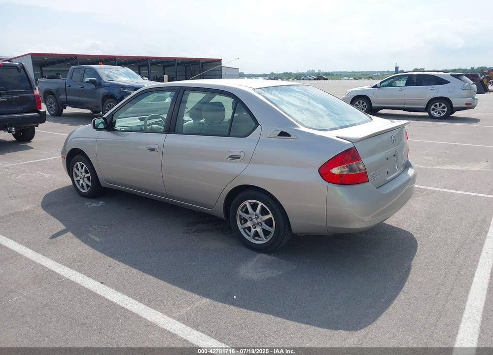 2001 TOYOTA PRIUS VIN: JT2BK12U310009729