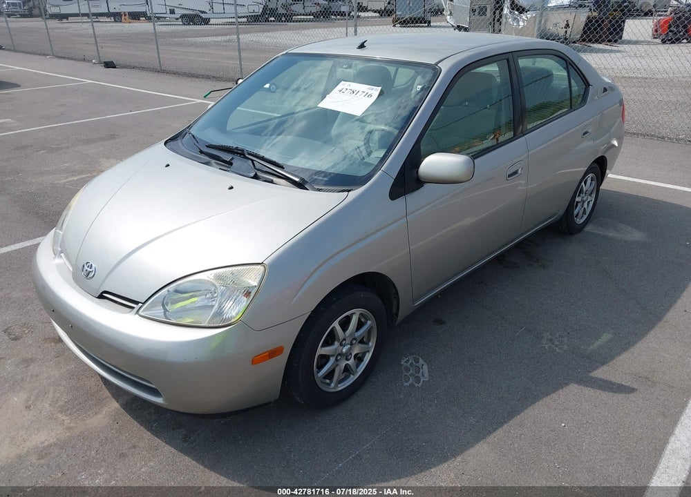 2001 TOYOTA PRIUS VIN: JT2BK12U310009729