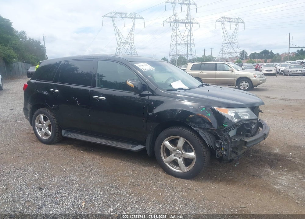 2009 ACURA MDX VIN: 2HNYD28449H520375