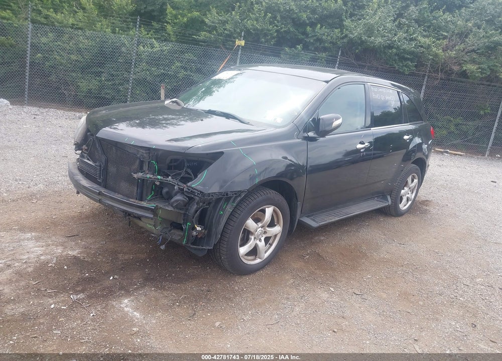 2009 ACURA MDX VIN: 2HNYD28449H520375