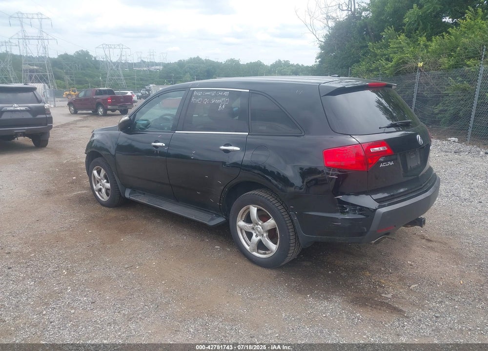 2009 ACURA MDX VIN: 2HNYD28449H520375