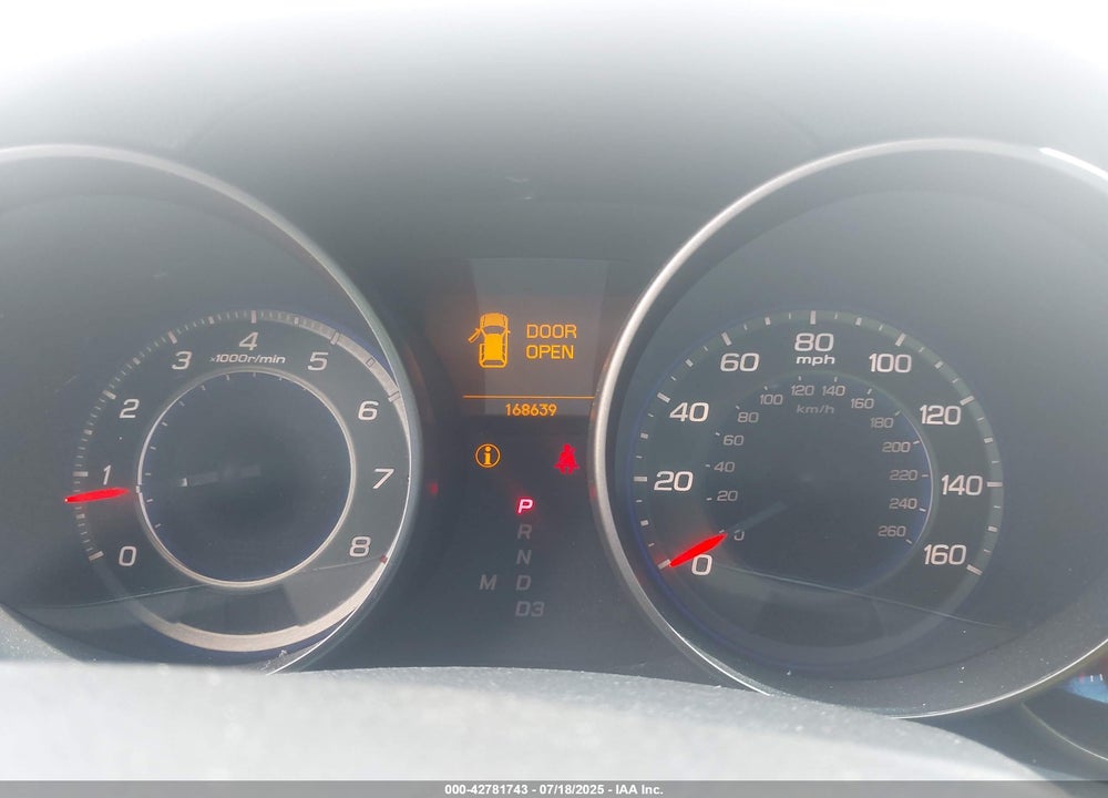 2009 ACURA MDX VIN: 2HNYD28449H520375