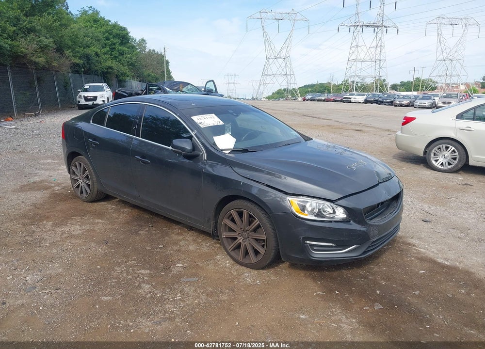 2015 VOLVO S60 T5 PREMIER VIN: YV126MFB9F1299878