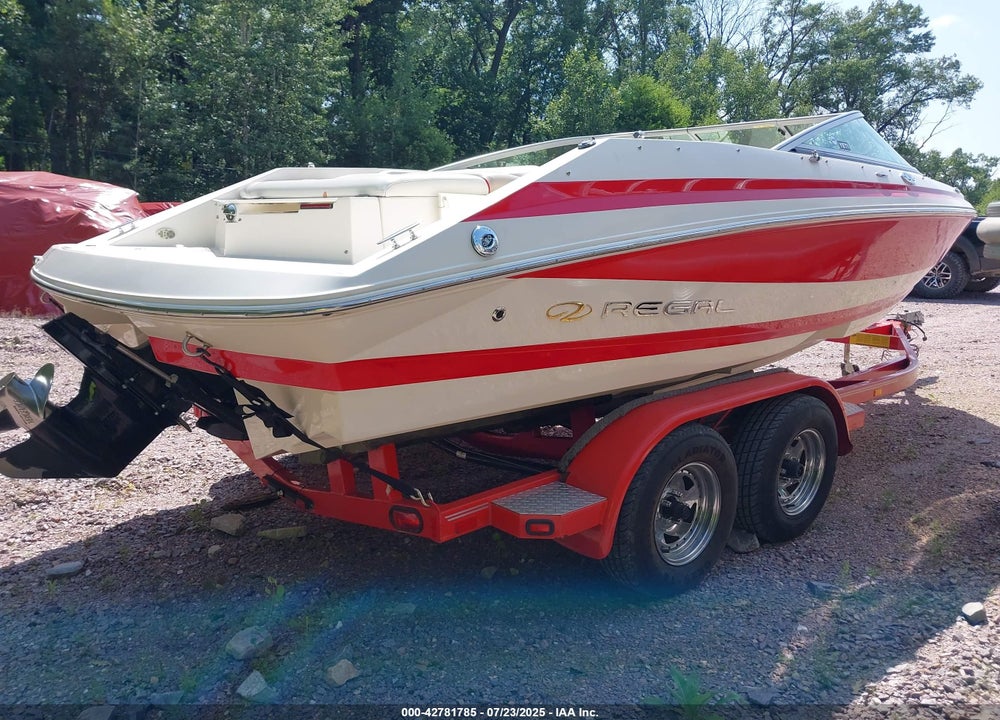 2003 TRAILER REGAL 2000 LSR AND VIN: RGMFK107D303