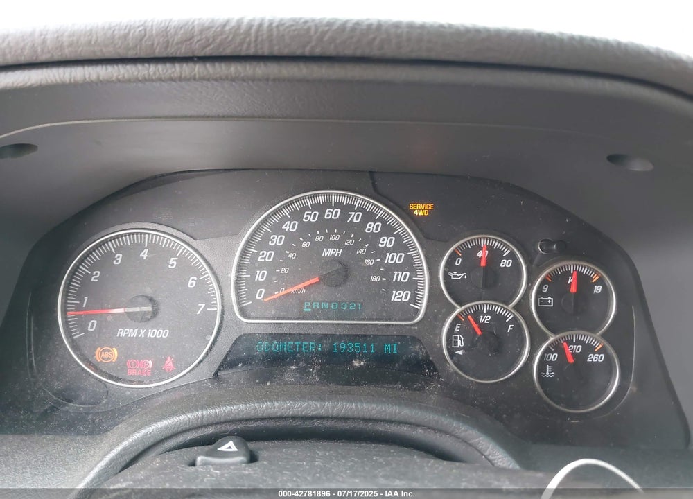 2004 GMC ENVOY XUV SLE VIN: 1GKET12S446138536