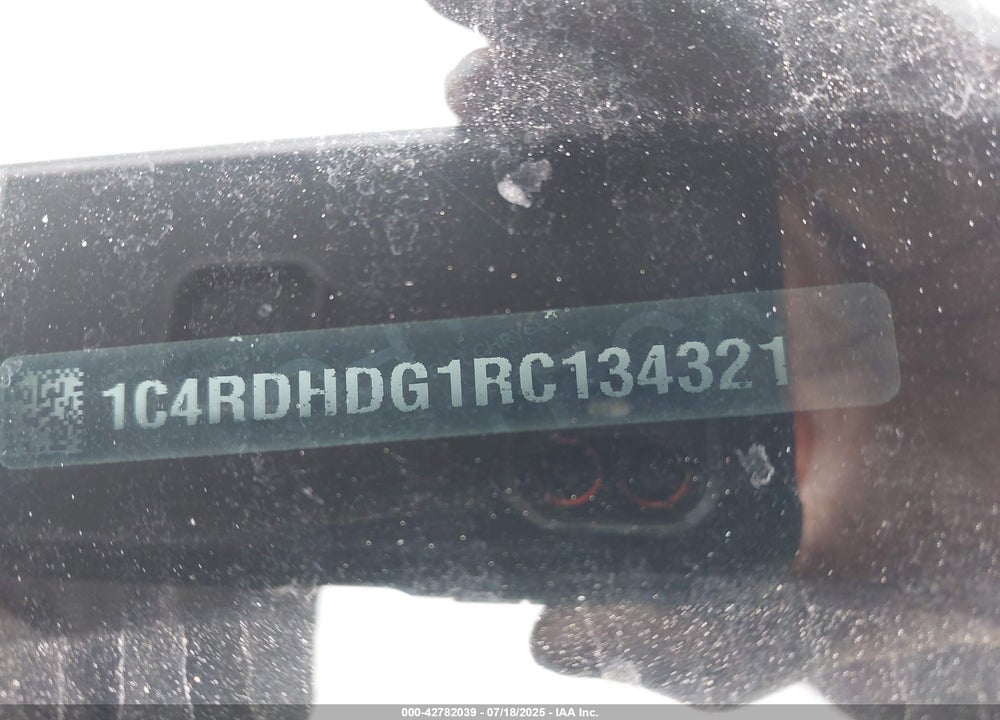 2024 DODGE DURANGO GT PLUS RWD VIN: 1C4RDHDG1RC134321