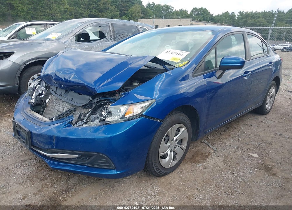 2015 HONDA CIVIC VIN: 19XFB2F5XFE220622