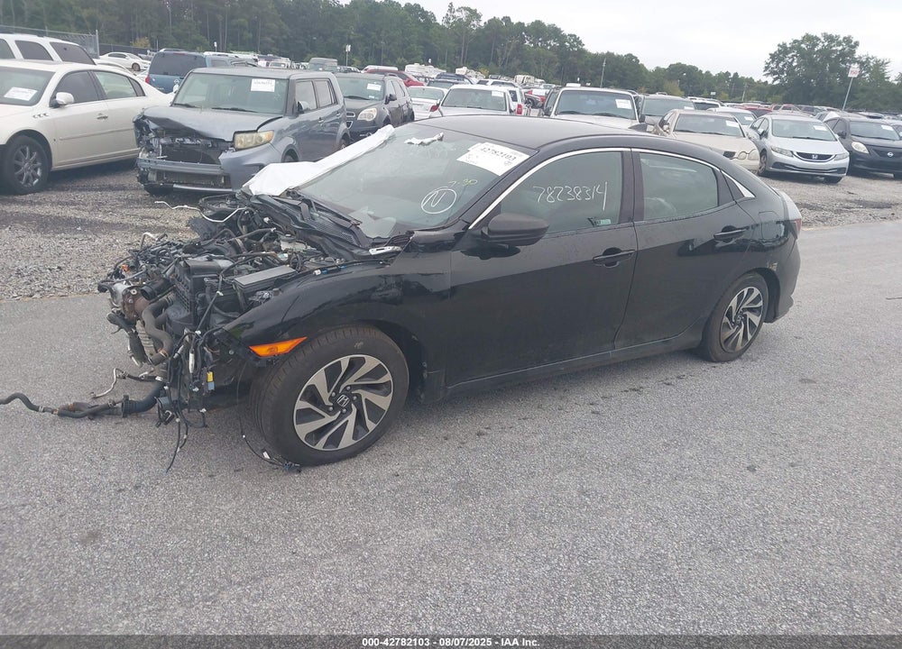 2018 HONDA CIVIC LX VIN: SHHFK7H25JU237510