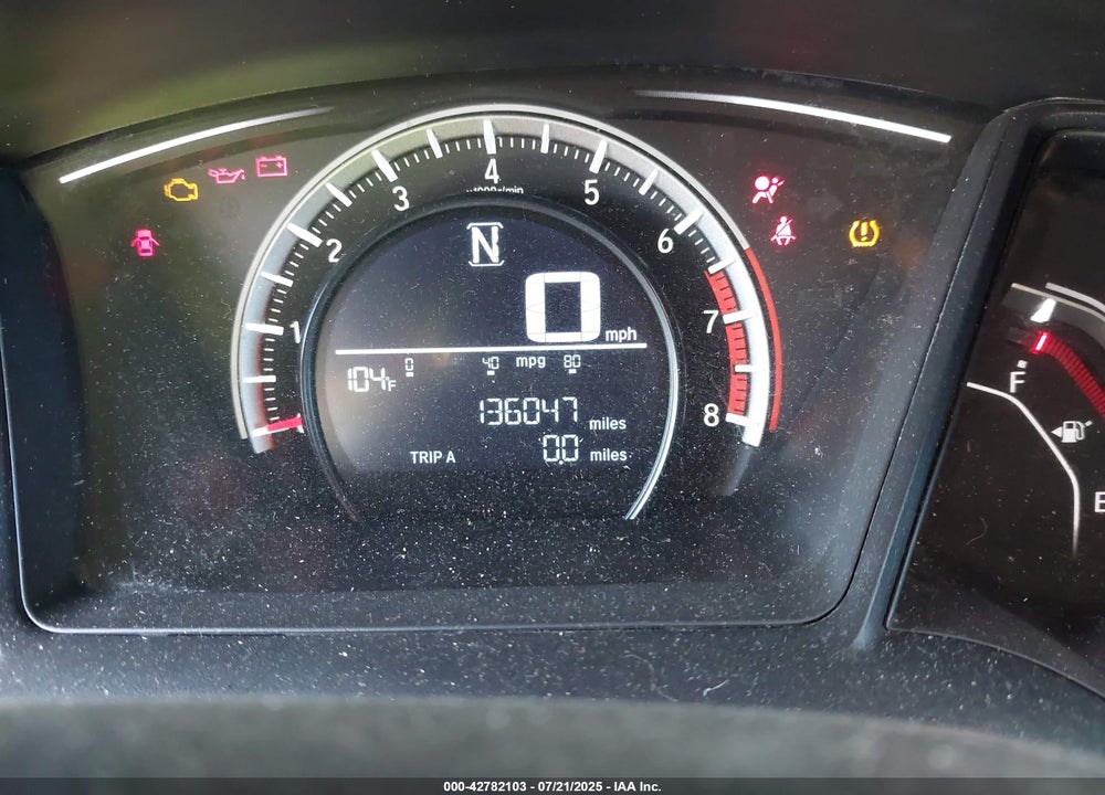 2018 HONDA CIVIC LX VIN: SHHFK7H25JU237510