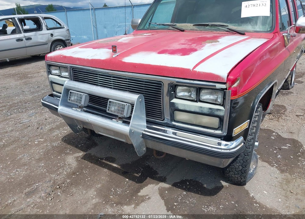 1989 GMC SUBURBAN V25 CONVENTIONAL VIN: 1GKGV26KXKF505116