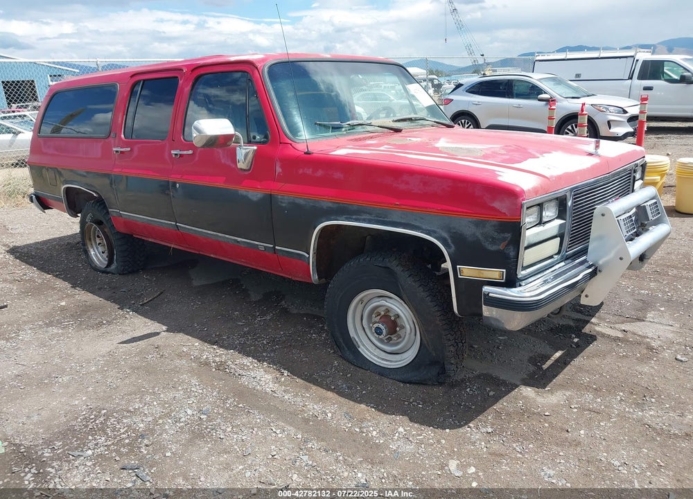 1989 GMC SUBURBAN V25 CONVENTIONAL VIN: 1GKGV26KXKF505116
