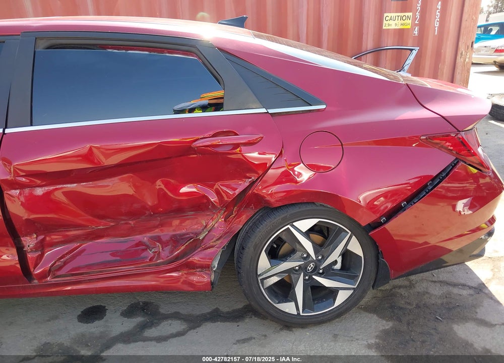 2023 HYUNDAI ELANTRA HYBRID VIN: KMHLN4AJ1PU074491
