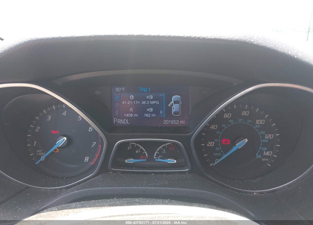 2014 FORD FOCUS VIN: 1FADP3K21EL186558