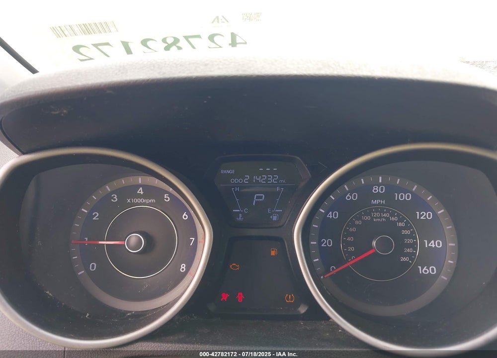 2013 HYUNDAI ELANTRA VIN: KMHDH6AE7DU000420