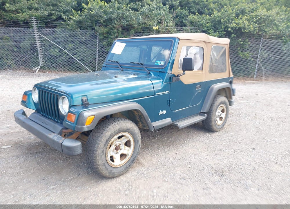 1997 JEEP WRANGLER SE VIN: 1J4FY29P2VP446769