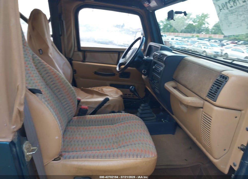 1997 JEEP WRANGLER SE VIN: 1J4FY29P2VP446769