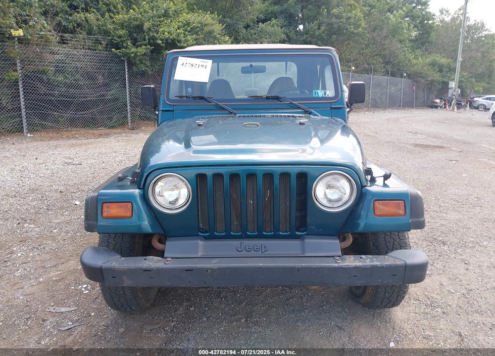 1997 JEEP WRANGLER SE VIN: 1J4FY29P2VP446769