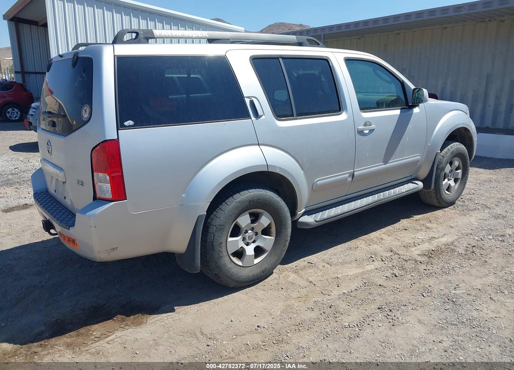 2007 NISSAN PATHFINDER VIN: 5N1AR18W67C602849