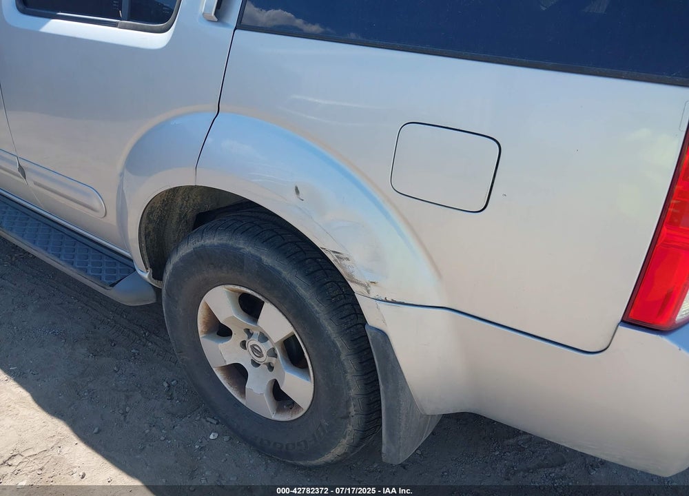 2007 NISSAN PATHFINDER VIN: 5N1AR18W67C602849