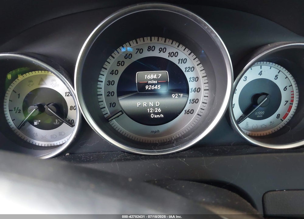 2014 MERCEDES-BENZ C CLASS VIN: WDDGF4HB7EA959607