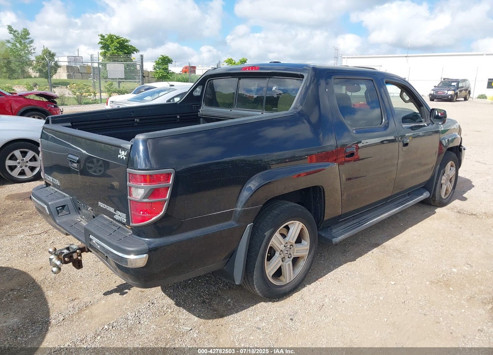 2009 HONDA RIDGELINE VIN: 5FPYK165X9B102756