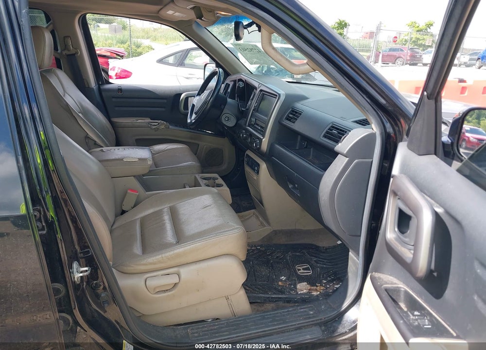 2009 HONDA RIDGELINE VIN: 5FPYK165X9B102756