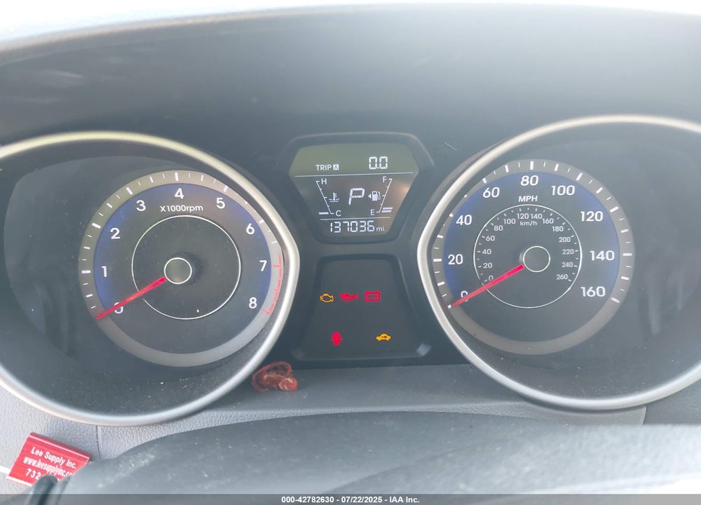 2014 HYUNDAI ELANTRA VIN: KMHDH6AHXEU027123