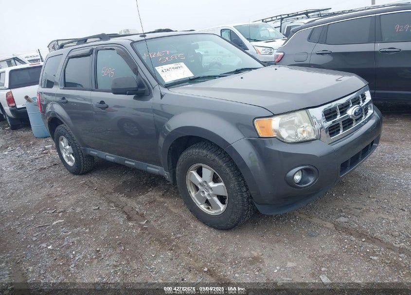 2012 FORD ESCAPE XLT VIN: 1FMCU9DG1CKC00077