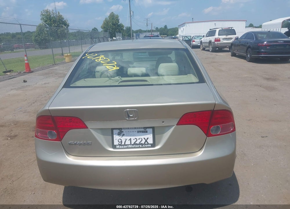 2007 HONDA CIVIC LX VIN: 1HGFA16567L141522