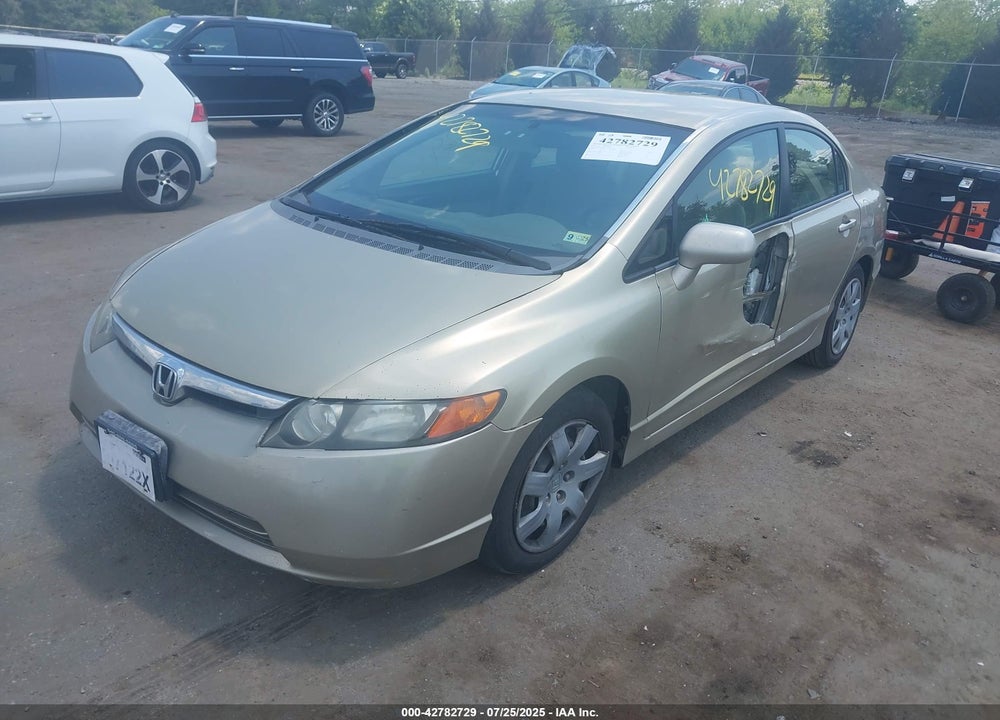 2007 HONDA CIVIC LX VIN: 1HGFA16567L141522