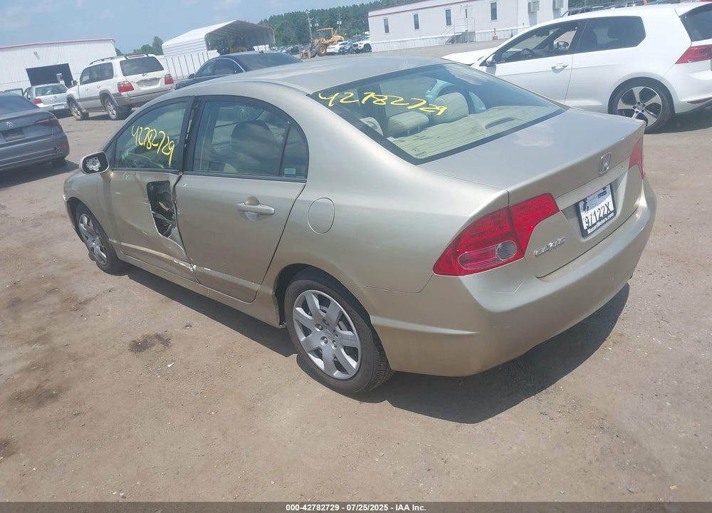 2007 HONDA CIVIC LX VIN: 1HGFA16567L141522